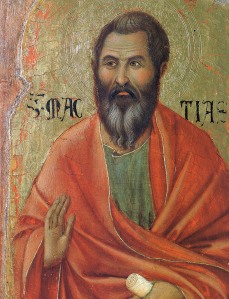Heiliger Apostel Matthias. Duccio di Buoninsegna